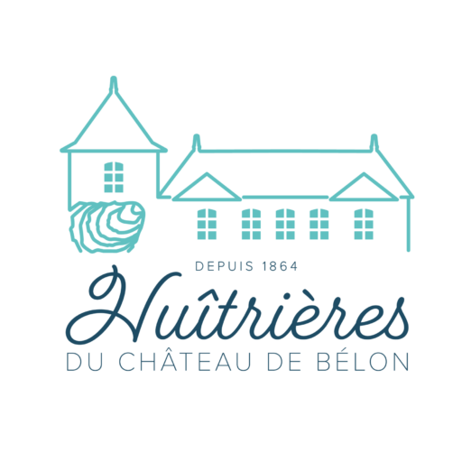 Logo Huitrières du Château de Bélon, depuis 1864